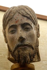 Cathédrale de Clermont ; statue- Christ