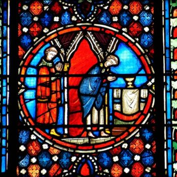 Cathédrale de Clermont ; vitraux Messe