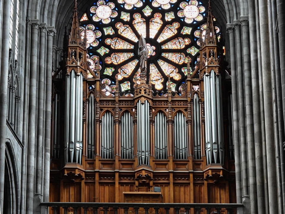 Cathédrale de Clermont ; grand orgue