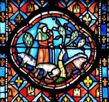 Le repentir de l'Enfant prodigue ; cathédrale de Clermont