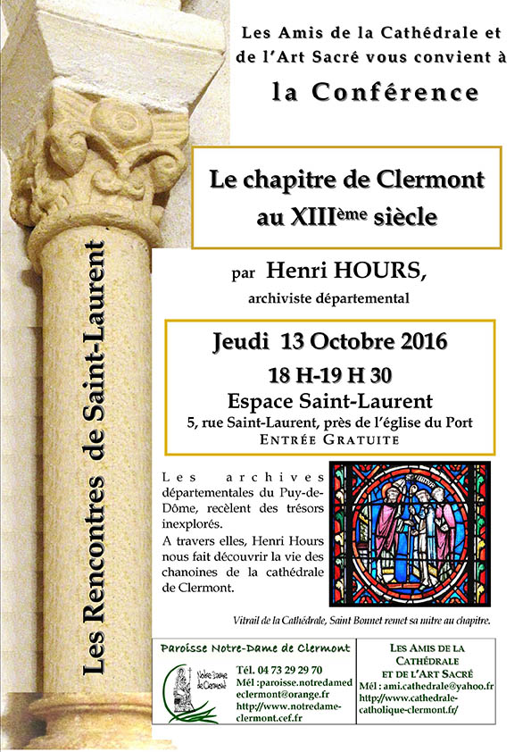 Le Chapitre de Clermont, Henri Hours