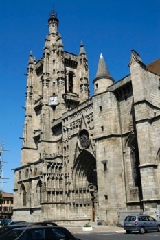 Ambert, église, vue générale