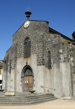 Luzillat, église Saint-Etienne, vue générale