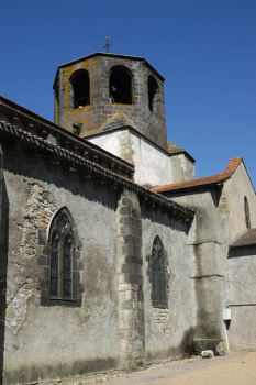 Luzillat, clocher
