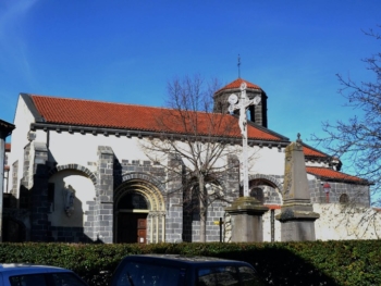 Marsat, église Notre-Dame, vue générale