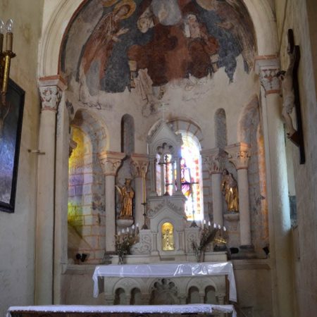 Glaine-Montaigut, l'abside centrale