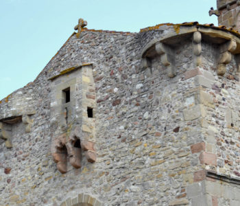 Bansat, église, fortification