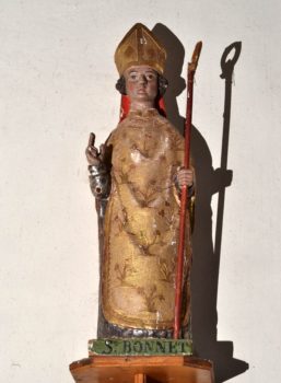 saint Bonnet, statue, Saint-Bonnet-près-Orcival