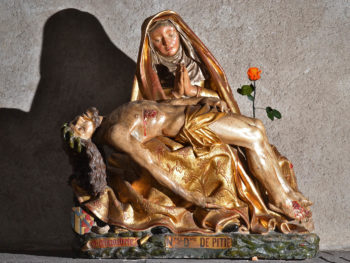 Beaumont, église, Pieta XVe