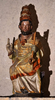 Beaumont, église, statue saint Pierre