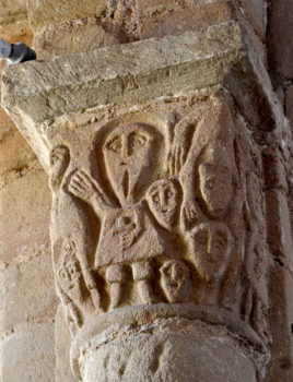 Biollet, église, chapiteau7