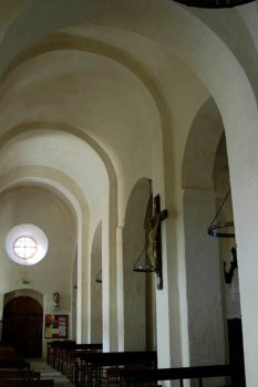 Miremont, église, la nef