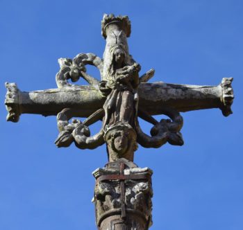 Montfermy, croix, Vierge à l'enfant