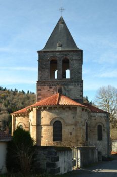 Montfermy, église, chevet roman