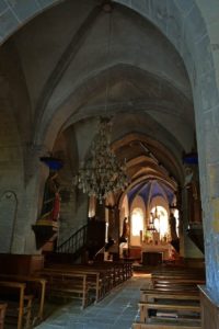 Auzelles, église Saint-Blaise, nef