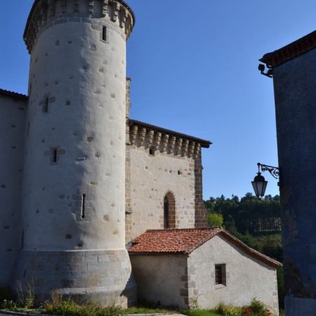 Auzelles, église Saint-Blaise, tour