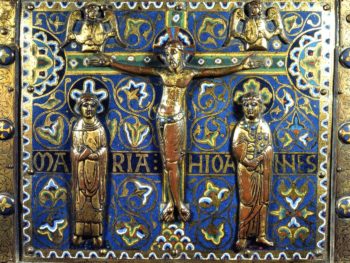 Chasse de Mozac, Christ en croix, photo Bernard Craplet