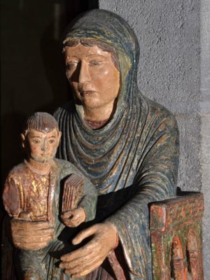 Vierge en majesté, trésor de la Cathédrale de Clermont