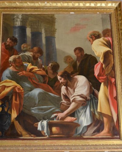 Simon Vouet, Lavement des pieds, trésor de la Cathédrale de Clermont