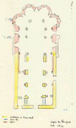 Chamalières, plan église, Bernard Craplet