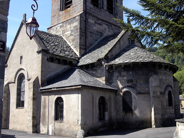 église de Chambon-sur-Lac, chevet