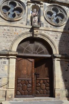 Eglise de Champeix, porche