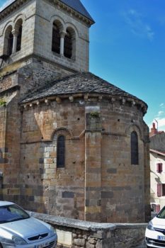 Eglise de Champeix, abside