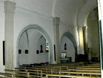 Eglise de Champeix, nef et bas-côtés