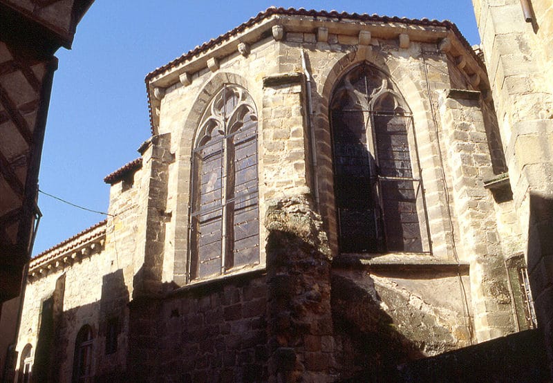 Billom, église Saint-Cerneuf, vue extérieure