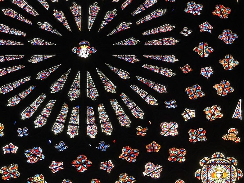 cathédrale de Clermont, rosace nord