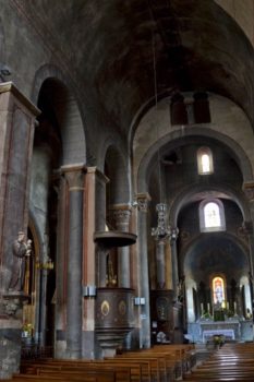 Courpière, église Saint-Martin, nef