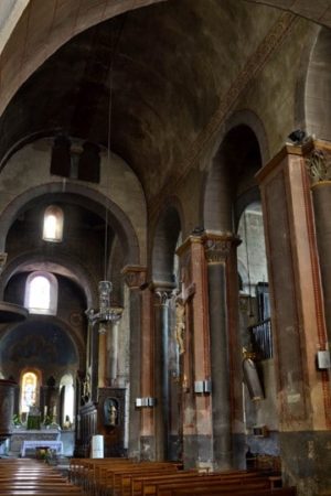 Courpière, église Saint-Martin, nef 2