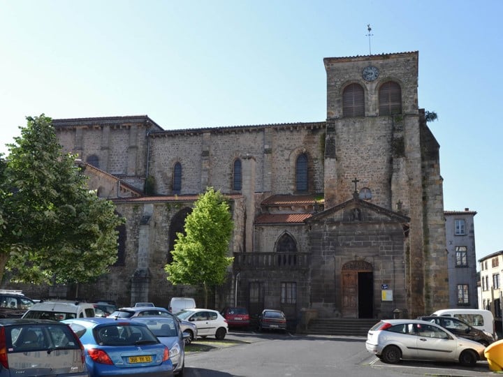 Thiers, église Saint-Genès, vue générale