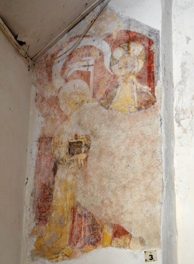 Ris, église Sainte-Croix, apparition du Christ à Marie-Madeleine