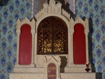 Combronde, église Saint-Genès, chasse reliquaire de saint Genès