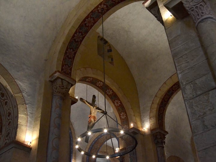 Combronde, église Saint-Genès, croisée du transept