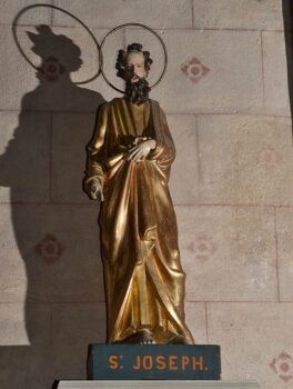 Combronde, église Saint-Genès, saint Joseph