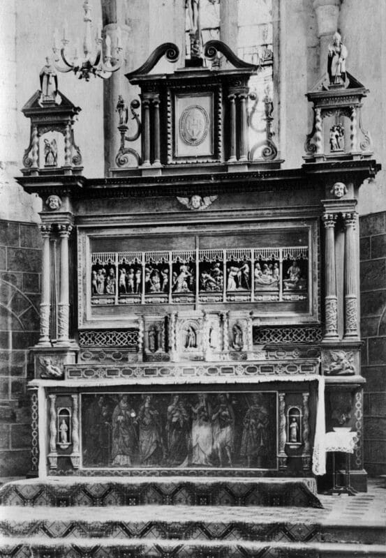 Maître-autel d'Ardes sur Couze, photo Bernard Craplet