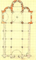 Eglise de Culhat, plan Bernard Craplet