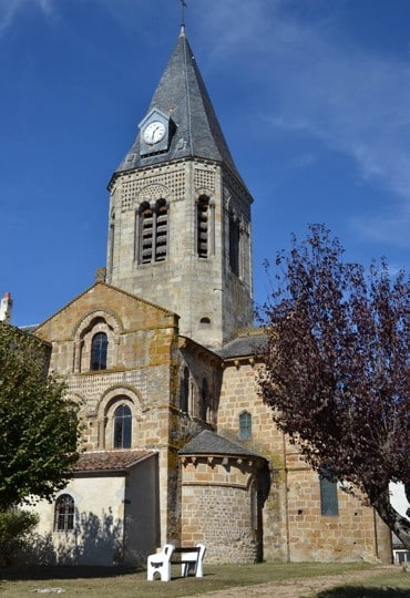 Eglise de Culhat, vue générale