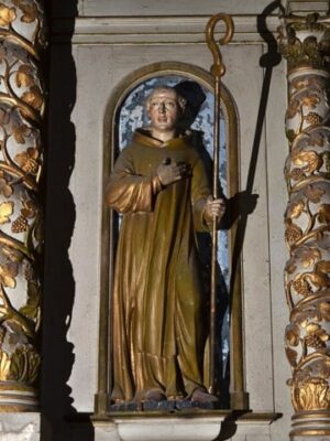 église Saint-Genès de Thiers, statue de saint Etienne