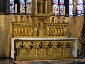 Cathédrale de Clermont- Maître autel de Viollet le Duc