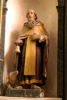 Statue de saint Antoine, église d'Artonne