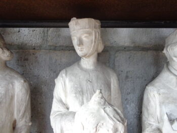 cathédrale de Clermont, maquette des statues des tours