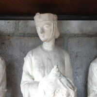 cathédrale de Clermont, maquette des statues des tours