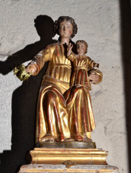 église de Champeix, statue de ND d'Anciat