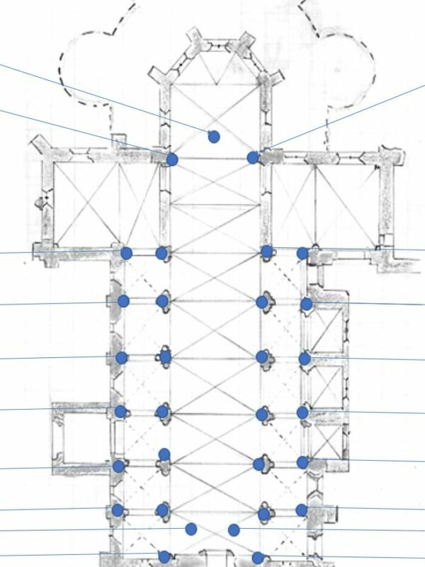 Abbaye de Mozac, plan chapiteaux