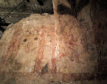 crypte de la cathédrale de Clermont, état des peintures...