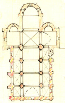 plan église de Saint-Hilaire-la-Croix photo Craplet