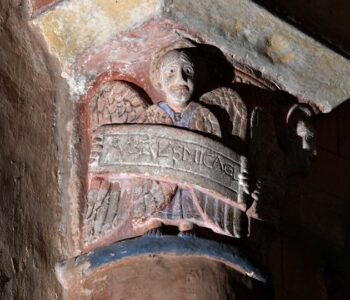 Maringues, église Notre-Dame, archange Michael